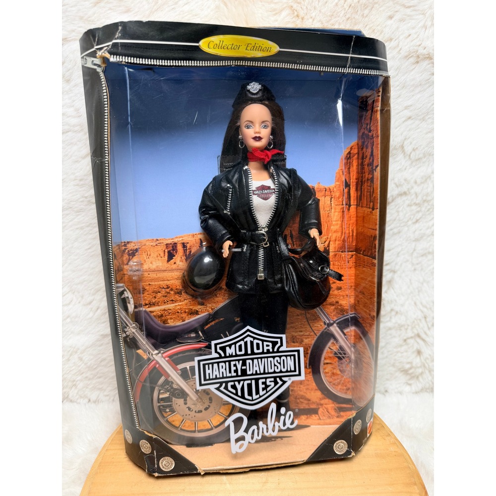 1998 Harley-Davidson Barbie Doll Collector Edition 22256 Biker Mattel